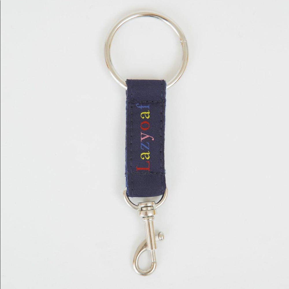 Sans Serif Key Ring